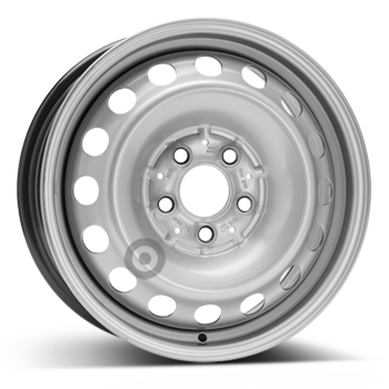 Cerchio KFZ ALCAR Steel Superpolish 5 fori 16\" 6.5X16 ET60 5x112