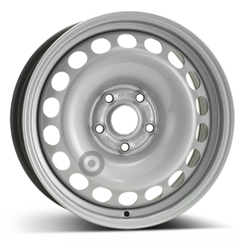 Cerchio KFZ ALCAR Steel Superpolish 5 fori 16\" 6.5X16 ET33 5x112