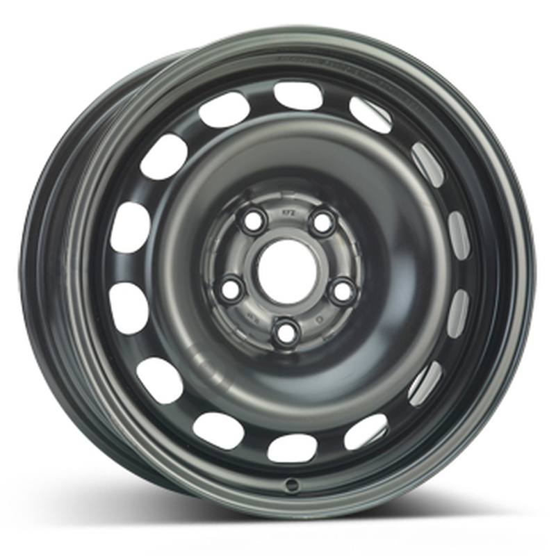 Cerchi in Lega KFZ ALCAR Steel Nero 5 fori 16\" 7X16 ET37 5x112