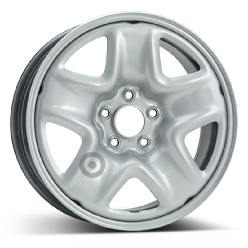 Cerchio KFZ ALCAR Steel Silver 5 fori 17\" 7X17 ET50 5x114.3