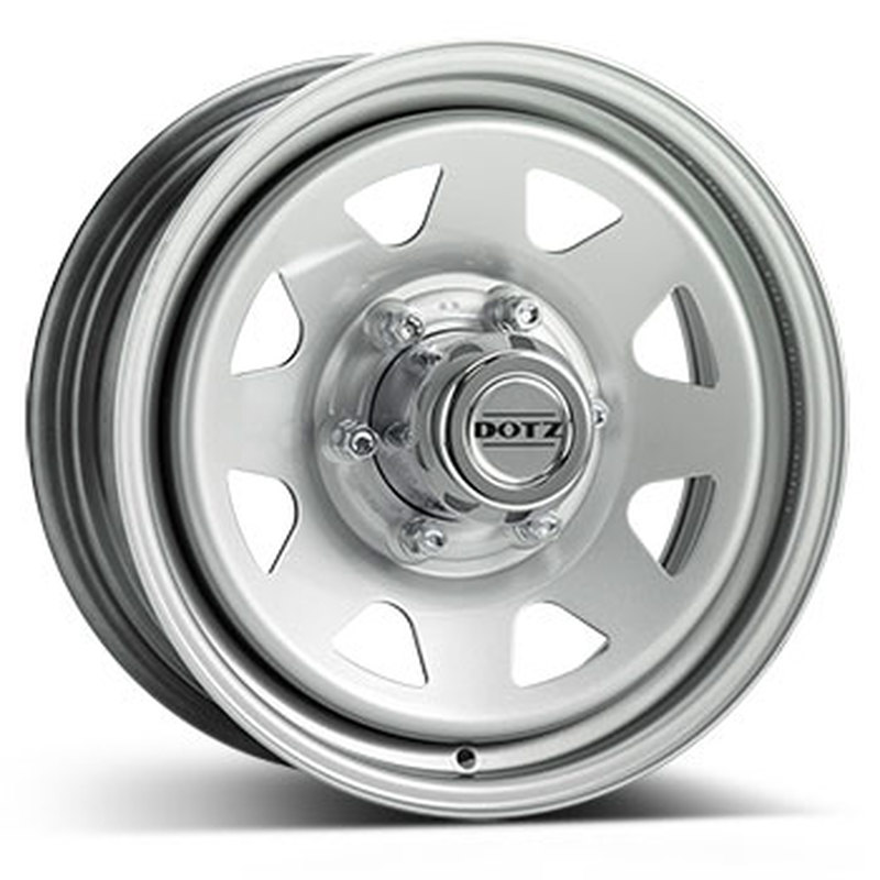 Cerchi in Lega KFZ ALCAR Steel Superpolish 5 fori 15\" 6X15 ET45 5x139.7