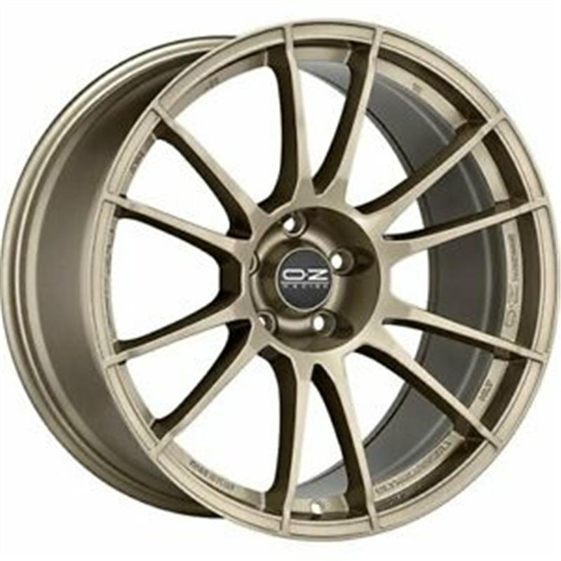 Cerchi in Lega OZ RACING Ultraleggera Hlt White Gold 5 fori 19\" 8X19 ET35 5x100