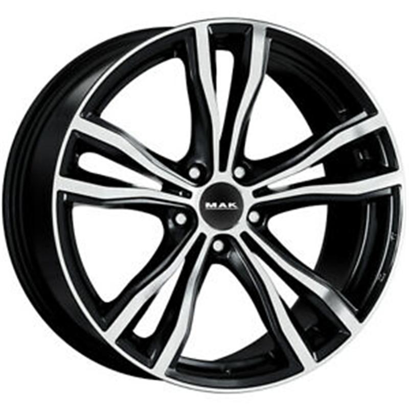 Cerchi in Lega MAK X-Mode Black Mirror 5 fori 20\" 11X20 ET35 5x120