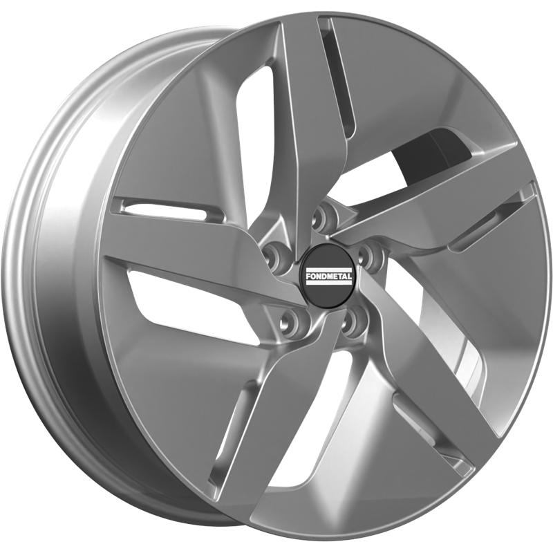 Cerchi in Lega FONDMETAL E-Joule Glossy Silver 5 fori 21\" 9.5X21 ET40 5x114.3