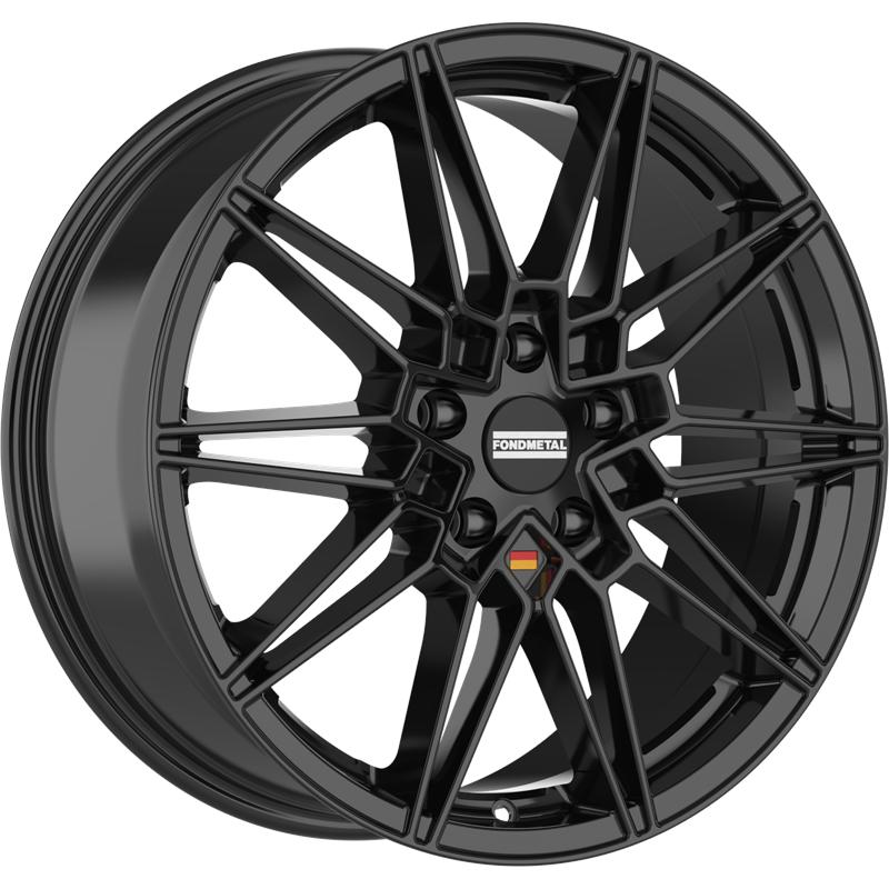 Cerchio FONDMETAL Thoe Glossy Black 5 fori 19\" 8X19 ET47 5x112