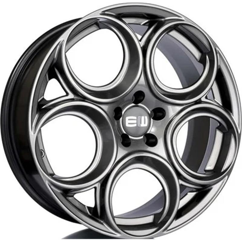 Cerchio EW Ew24 Veloce Palladium 5 fori 19\" 8X19 ET34 5x110