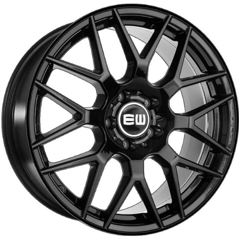 Cerchi in Lega EW Ej32 ElegancE-R Black 5 fori 17\" 7.5X17 ET45 5x112