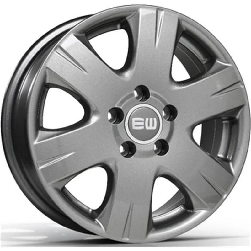 Cerchio EW Ej03 Mighty Palladium 5 fori 16\" 6.5X16 ET55 5x130