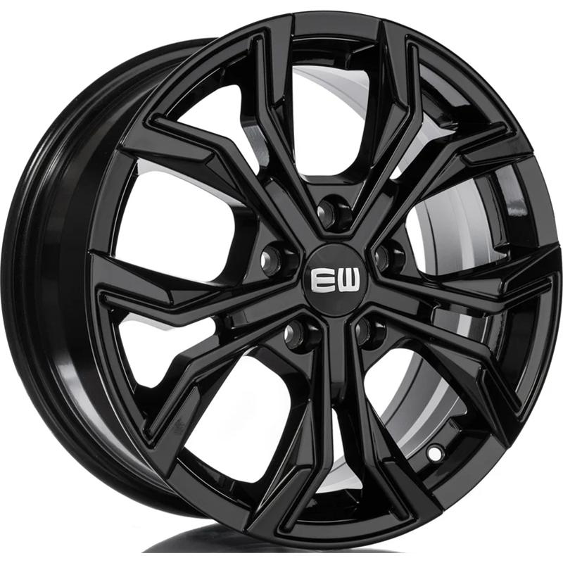 Cerchio EW Ej12 Vigor Black 4 fori 16\" 6.5X16 ET35 4x100