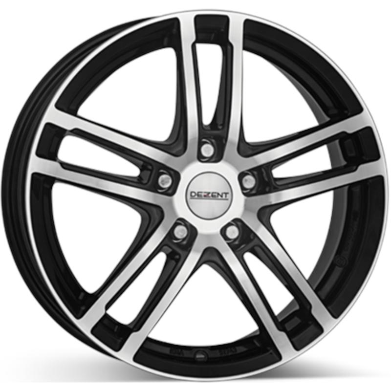 Cerchio DEZENT Tz Black Mirror 5 fori 16\" 6.5X16 ET42 5x114.3