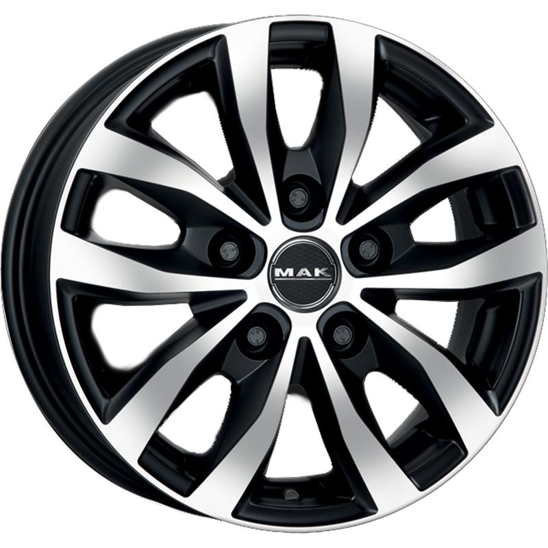 Cerchi in Lega MAK Load Ice Black 5 fori 15\" 6.5X15 ET52 5x160