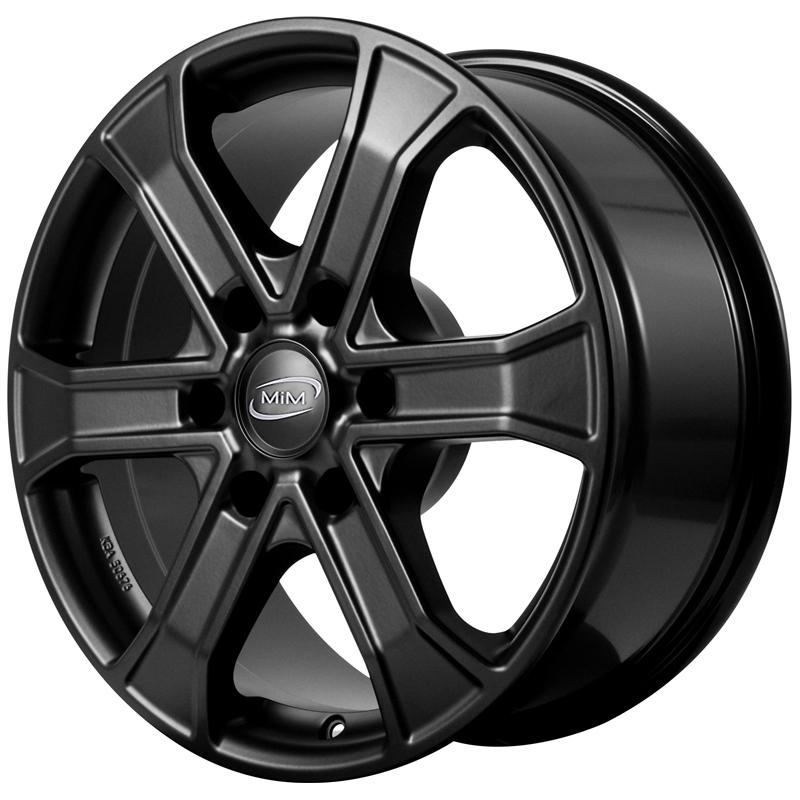 Cerchio RC DESIGN Rc31 Satin Black Matt 6 fori 16\" 7X16 ET53 6x130