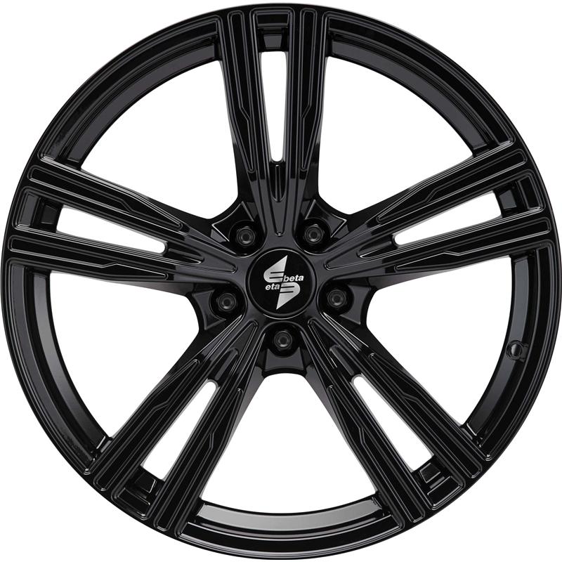 Cerchi in Lega ETA BETA Amos Matt Black 5 fori 18\" 8X18 ET25 5x120