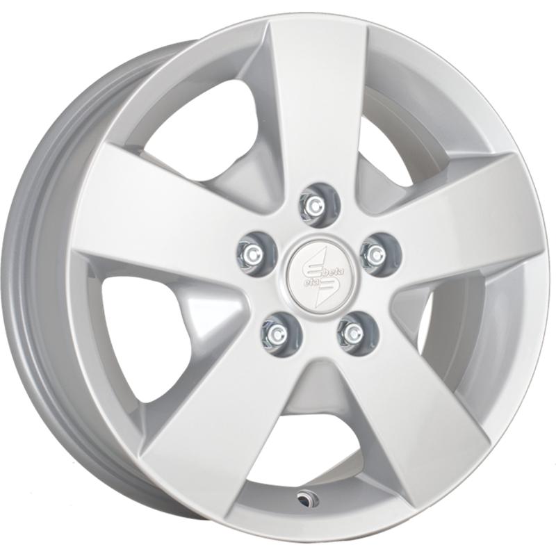 Cerchio ETA BETA Atria Silver 5 fori 15\" 6.5X15 ET50 5x130