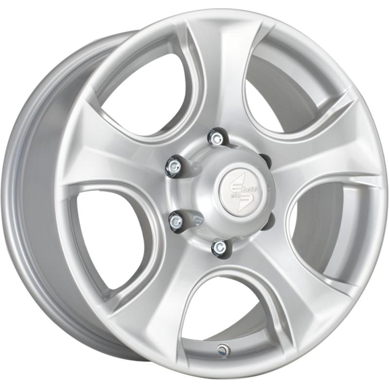 Cerchi in Lega ETA BETA Dakar R Silver 6 fori 16\" 7X16 ET20 6x139.7