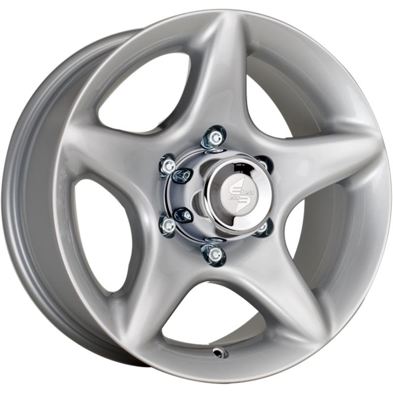 Cerchio ETA BETA Safari Silver 5 fori 15\" 7X15 ET0 5x139.7