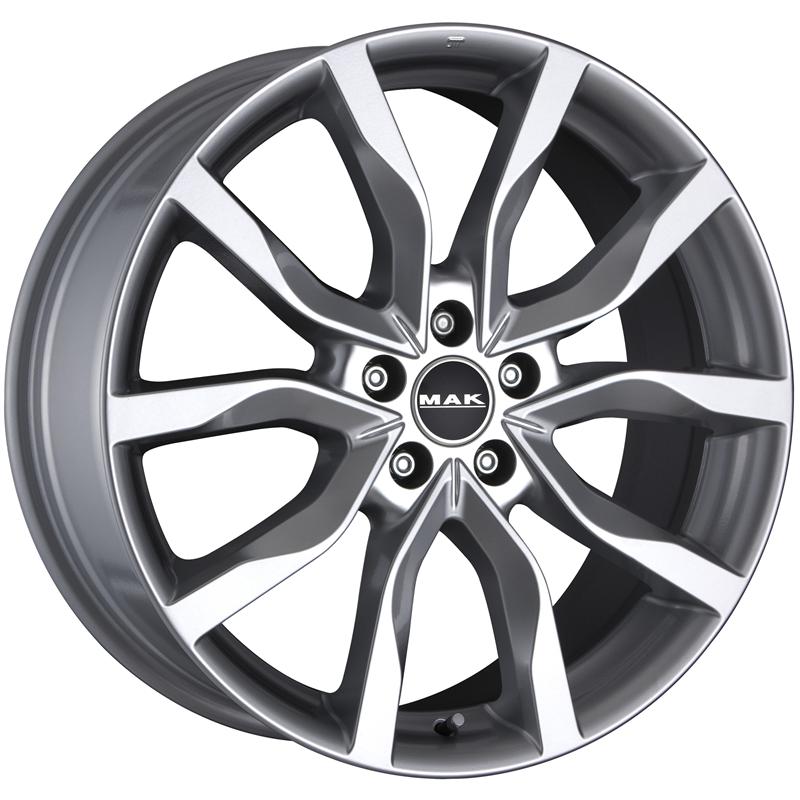 Cerchio MAK Koln Silver 5 fori 20\" 9.5X20 ET50 5x130