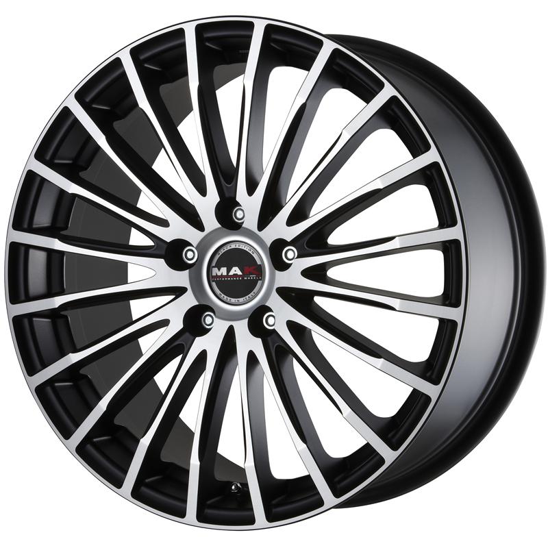 Cerchio MAK Fatale Ice Black 5 fori 19\" 8.5X19 ET38 5x108
