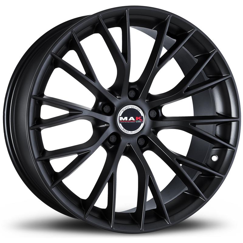 Cerchio MAK Munchen Matt Black 5 fori 19\" 8.5X19 ET42 5x108