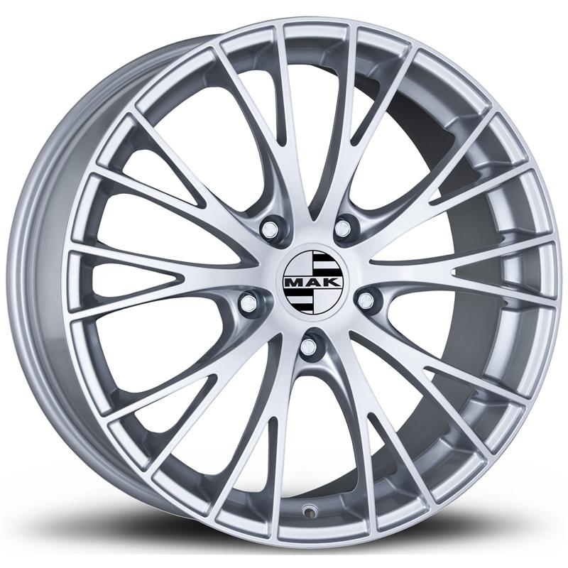Cerchio MAK Rennen Silver 5 fori 18\" 11X18 ET35 5x130