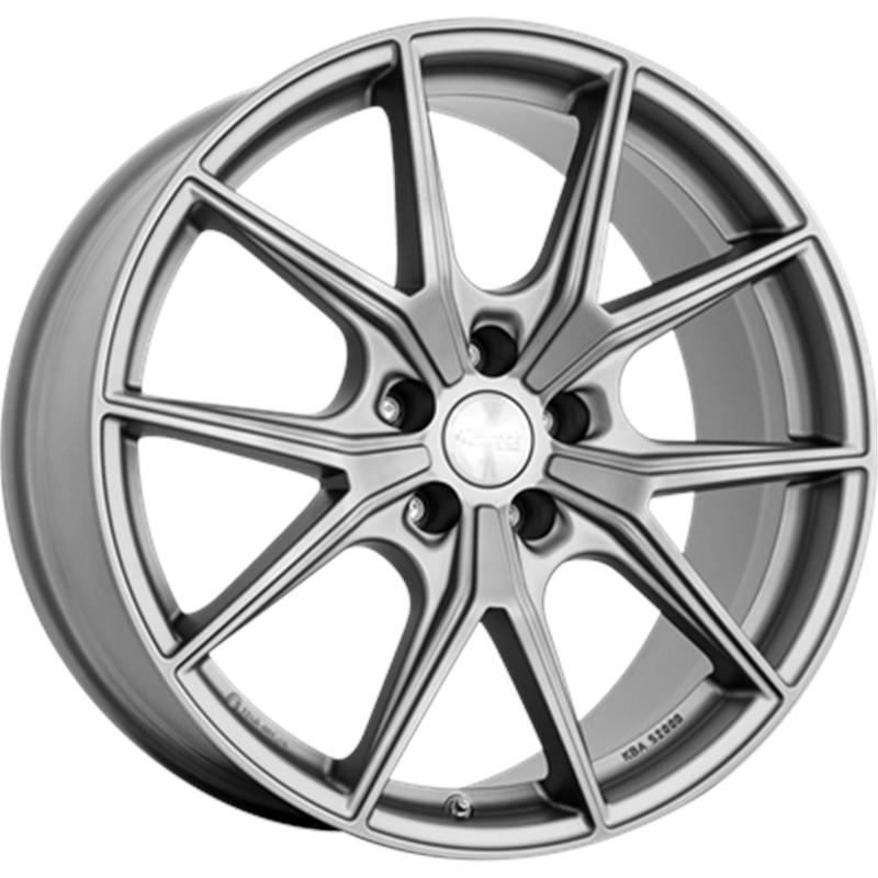 Cerchio BROCK B40 Graphite Lucido 5 fori 19\" 8X19 ET45 5x112