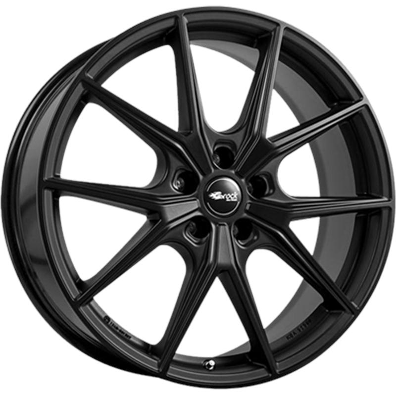Cerchio BROCK B40 Glossy Black 5 fori 19\" 8X19 ET45 5x112