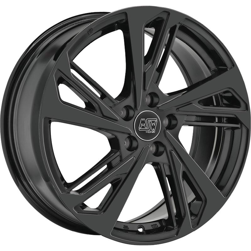 Cerchio MSW Msw 60 Glossy Black 5 fori 18\" 8X18 ET40 5x112