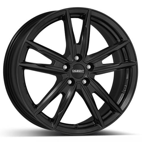 Cerchi in Lega DEZENT Kf Black 5 fori 17\" 7X17 ET45 5x114.3
