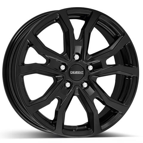 Cerchio DEZENT Tv Trailer Black 5 fori 14\" 6X14 ET30.05 5x112