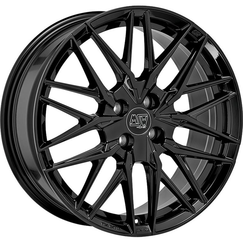 Cerchio MSW Msw 50-4 Glossy Black 4 fori 17\" 7X17 ET47 4x108