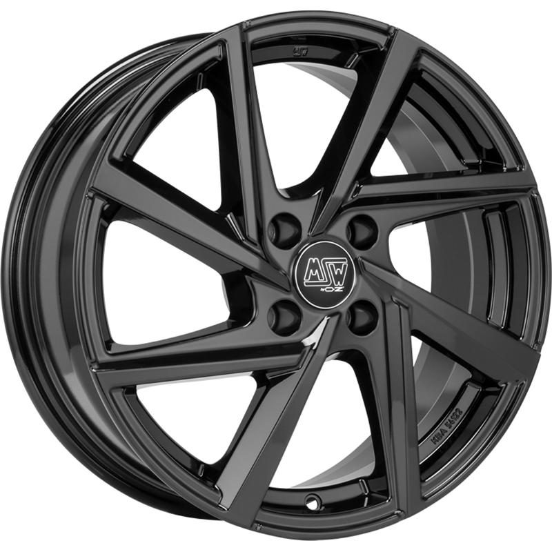 Cerchio MSW Msw 80-4 Glossy Black 4 fori 15\" 6X15 ET35 4x100
