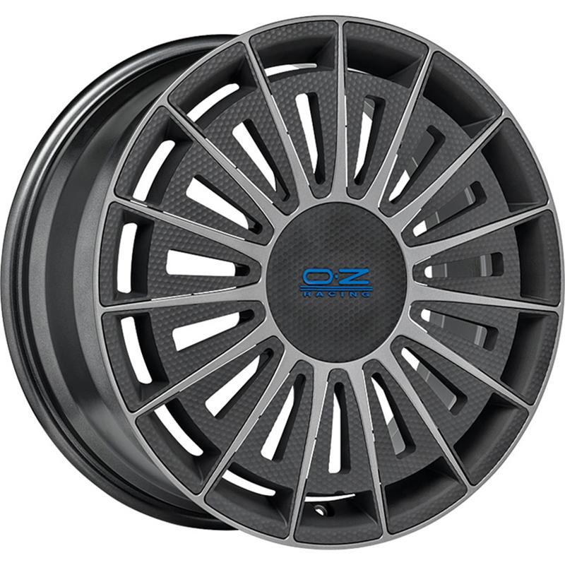 Cerchio OZ RACING Superturismo Aero E Hyper Anthracite 5 fori 19\" 8.5X19 ET35 5x114.3
