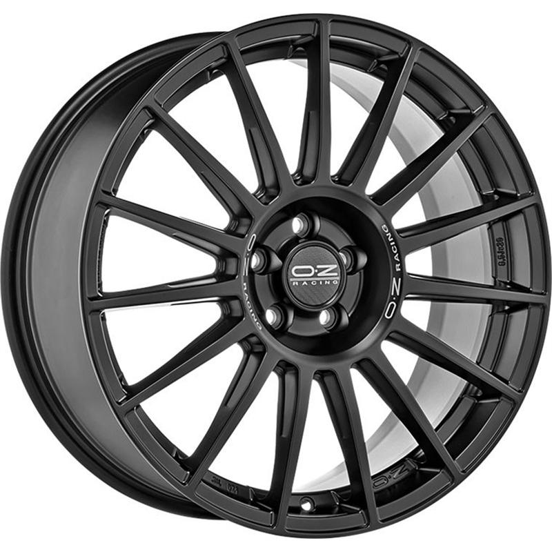 Cerchio OZ RACING Superturismo Dakar Matt Black Silver Lettering 5 fori 20\" 8.5X20 ET40 5x114.3