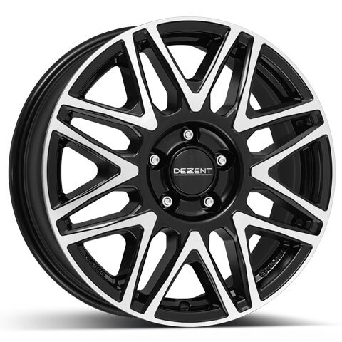 Cerchio DEZENT Kh Black Mirror 5 fori 18\" 7.5X18 ET50 5x130