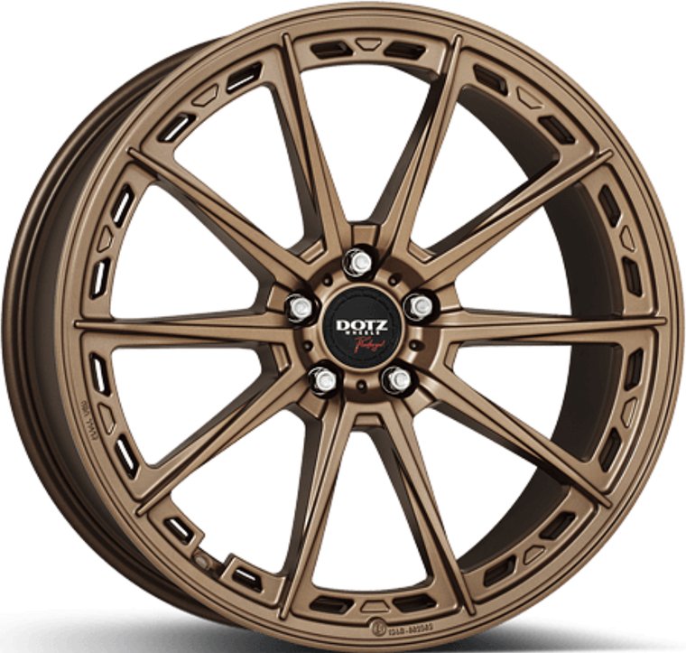 Cerchio DOTZ Sonoma Matt Bronze 5 fori 19\" 8.5X19 ET40 5x114.3