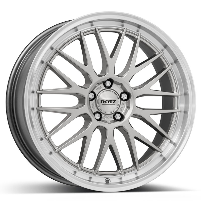 Cerchio DOTZ Bilbao Silver Polished Lip 5 fori 17\" 8X17 ET30 5x112