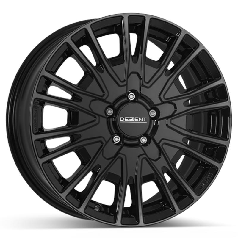 Cerchi in Lega DEZENT Ke Black 5 fori 16\" 6.5X16 ET51 5x120