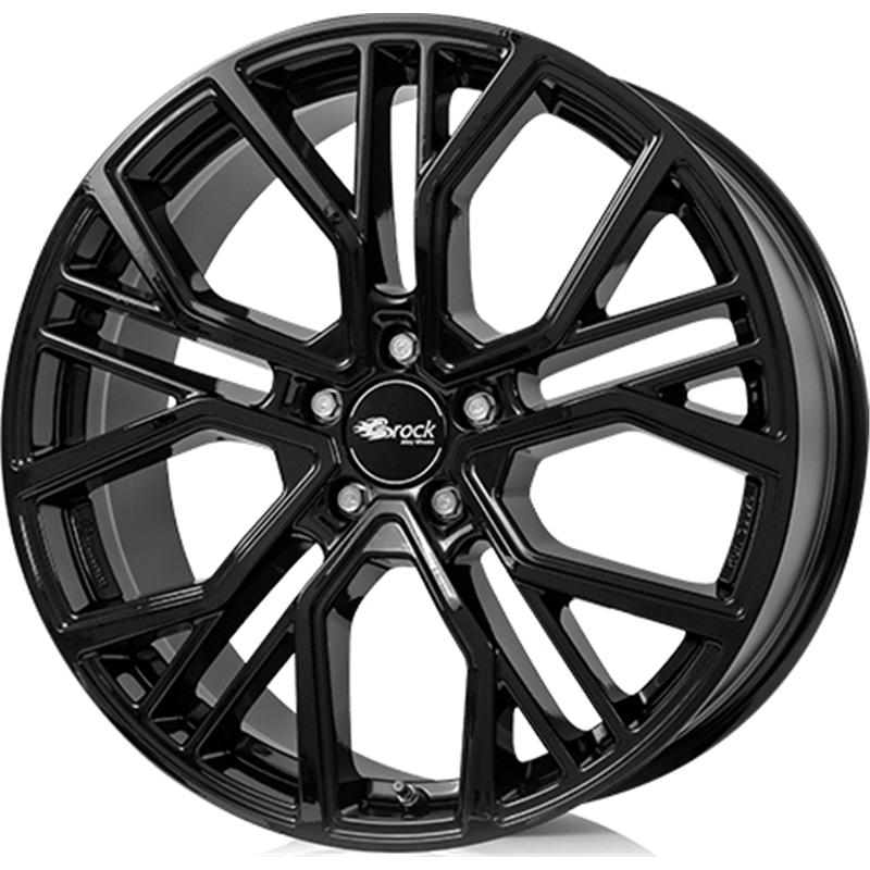 Cerchio BROCK B41 Glossy Black 5 fori 20\" 8.5X20 ET35 5x112