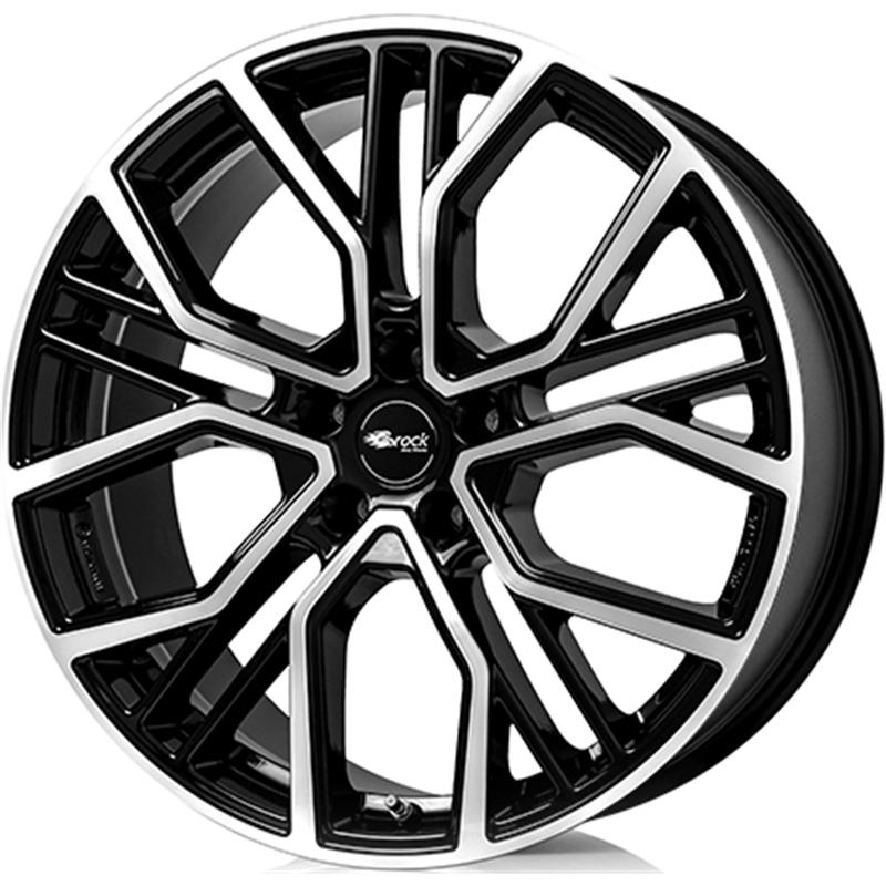 Cerchio BROCK B41 Black Mirror 5 fori 20\" 8.5X20 ET35 5x112