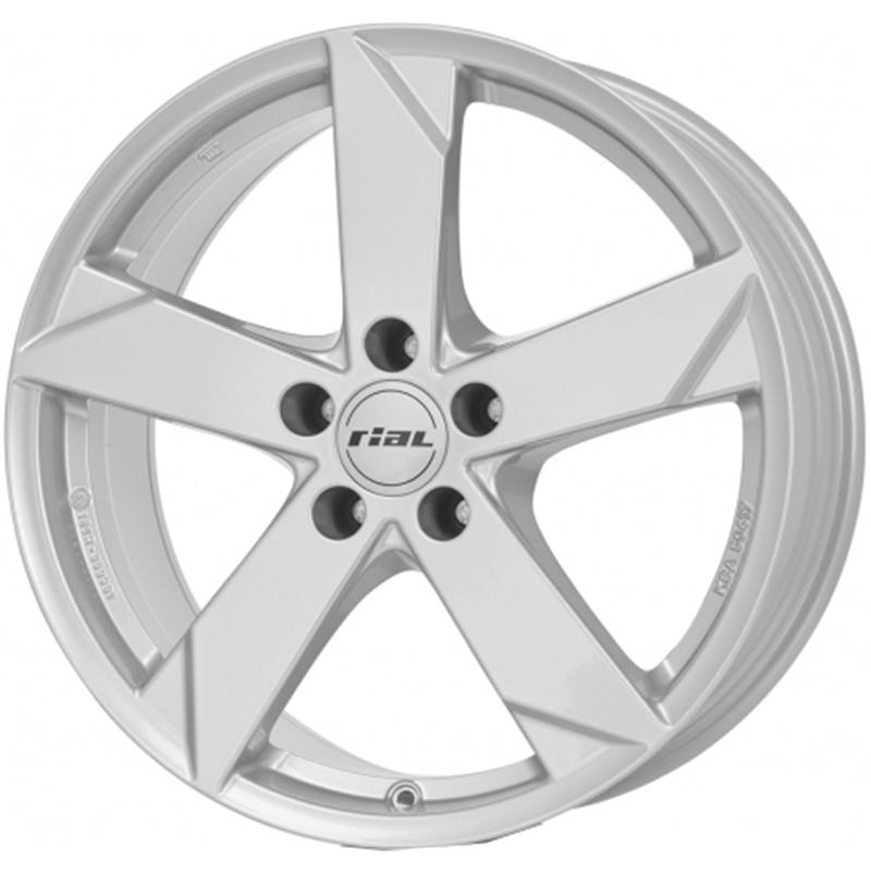 Cerchio RIAL Kodiak Polar Silber 5 fori 16\" 6.5X16 ET50 5x108