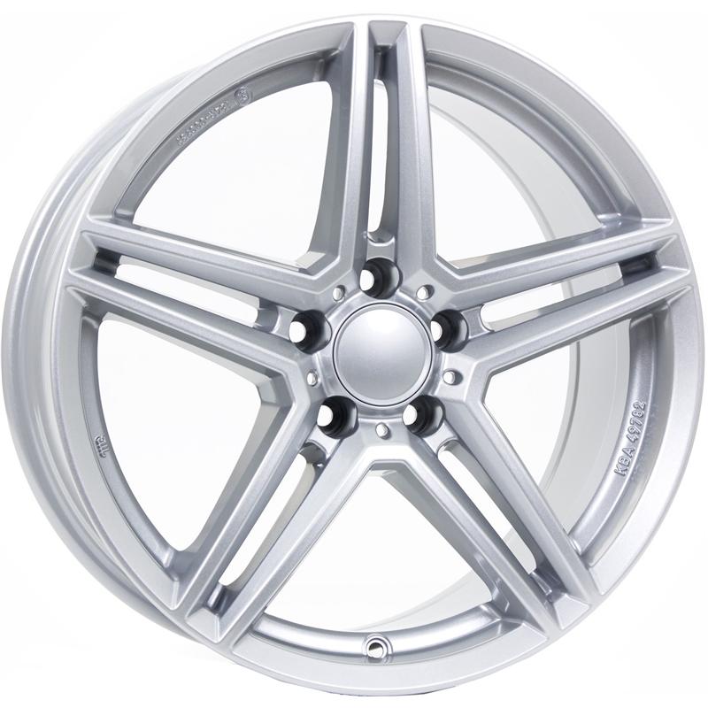 Cerchio RIAL M10 Polar Silber 5 fori 17\" 8X17 ET42 5x108