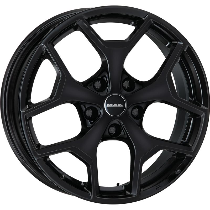 Cerchio MAK Liberty Glossy Black 5 fori 17\" 7.5X17 ET44 5x127