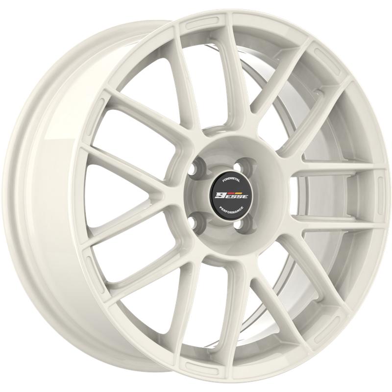 Cerchi in Lega FONDMETAL 9esse Vintage White 4 fori 17\" 7X17 ET35 4x98