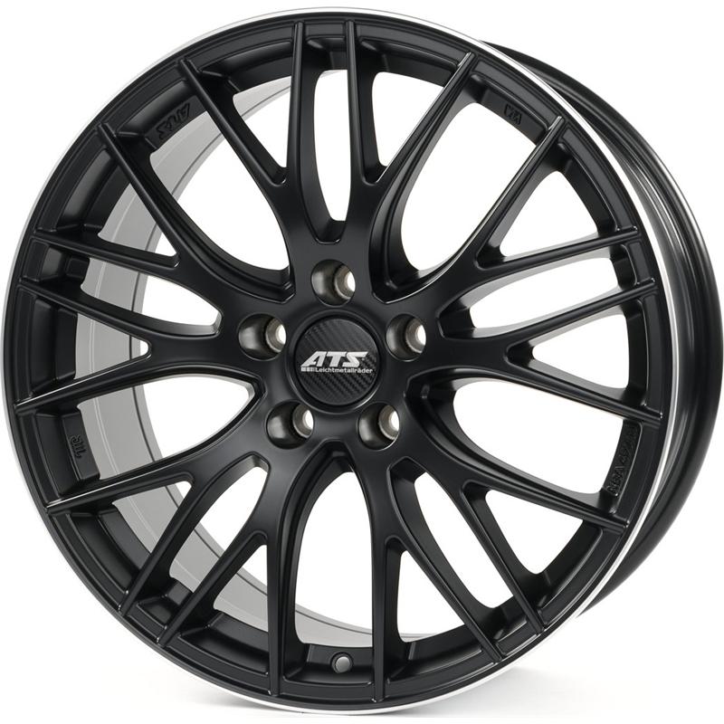 Cerchio ATS Perfektion Racing Schwarz Hornpoliert 5 fori 19\" 8.5X19 ET35 5x112