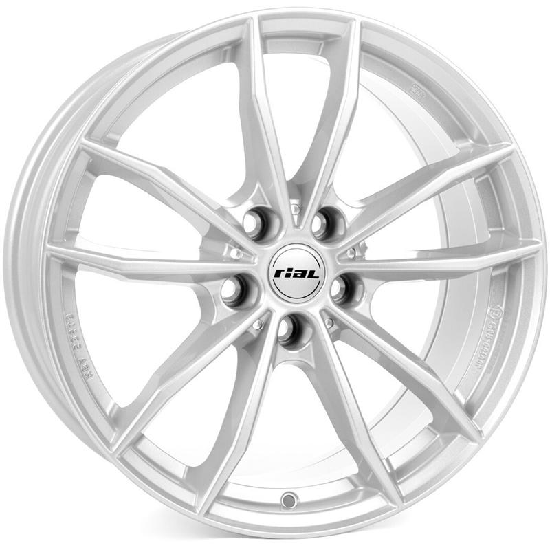 Cerchio RIAL X12 Polar Silber 5 fori 16\" 7X16 ET52 5x112