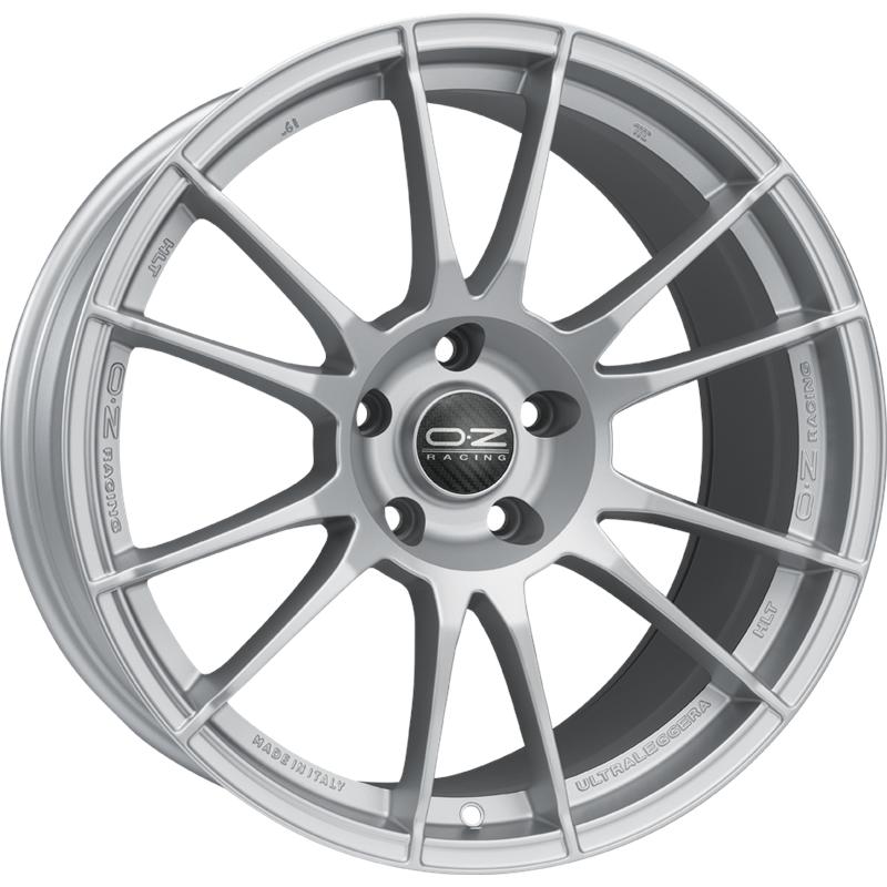 Cerchi in Lega OZ RACING Ultraleggera Hlt Matt Race Silver 5 fori 19\" 8.5X19 ET38 5x112