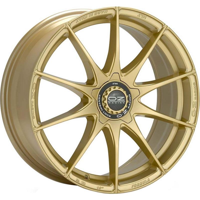 Cerchio OZ RACING Formula Hlt Race Gold 5 fori 18\" 8X18 ET48 5x100