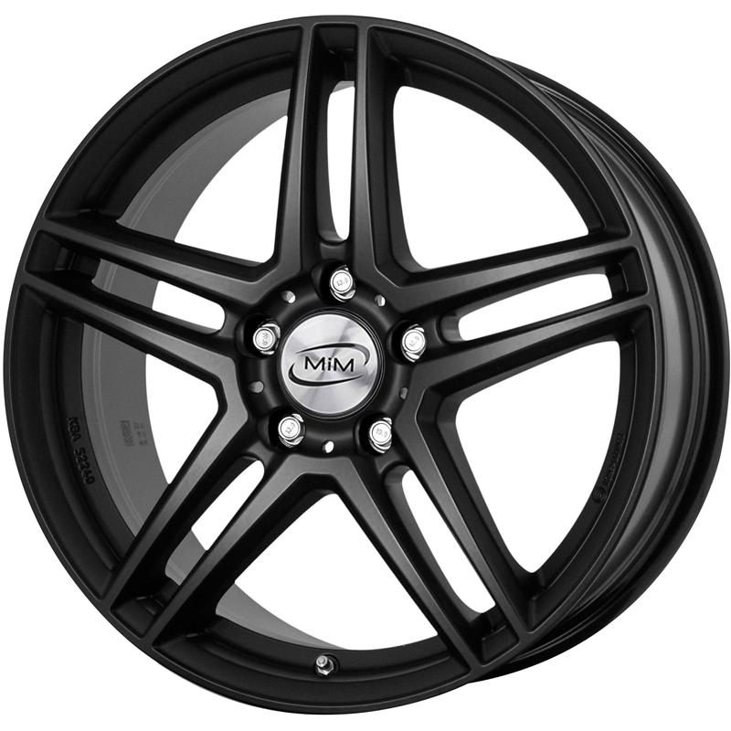 Cerchio RC DESIGN Rcd17 Glossy Black 5 fori 17\" 7X17 ET44 5x112