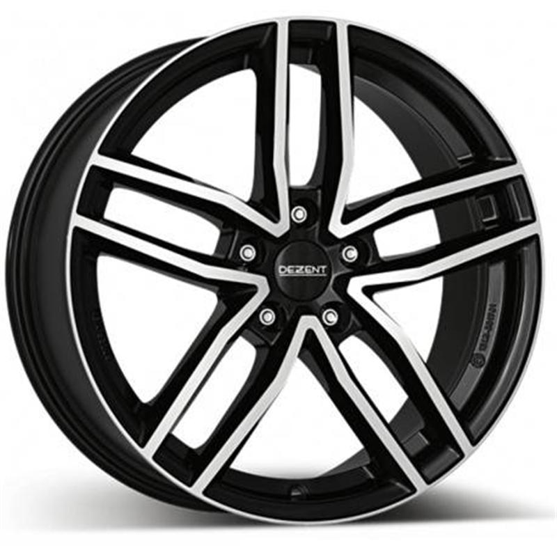 Cerchio DEZENT Tr Black Mirror 5 fori 17\" 7.5X17 ET48 5x108