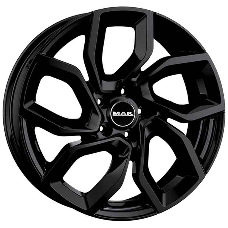 Cerchio MAK Apollo Glossy Black 4 fori 18\" 7X18 ET25 4x108